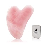 Gua Sha Rose Quartz Massage Tool