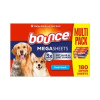 Bounce Pet Hair and Lint Guard Mega Fabric Softener Dryer Sheets